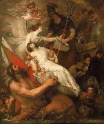 Benjamin West The Immortality of Nelson oil on canvas